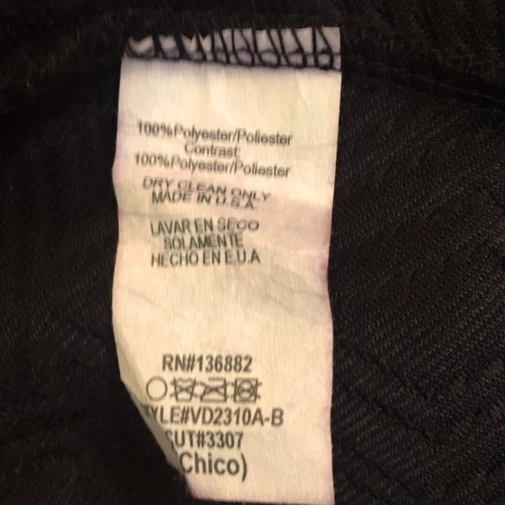 CHARLOTTE RUSSE Mini Black dress teardrop open back - Picture 10 of 10